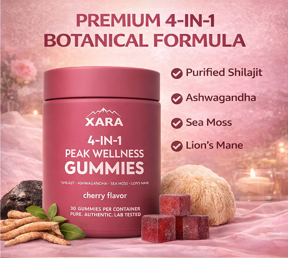 Xarashilajit® 4-in-1 Peak Wellness Gummies - Image 8