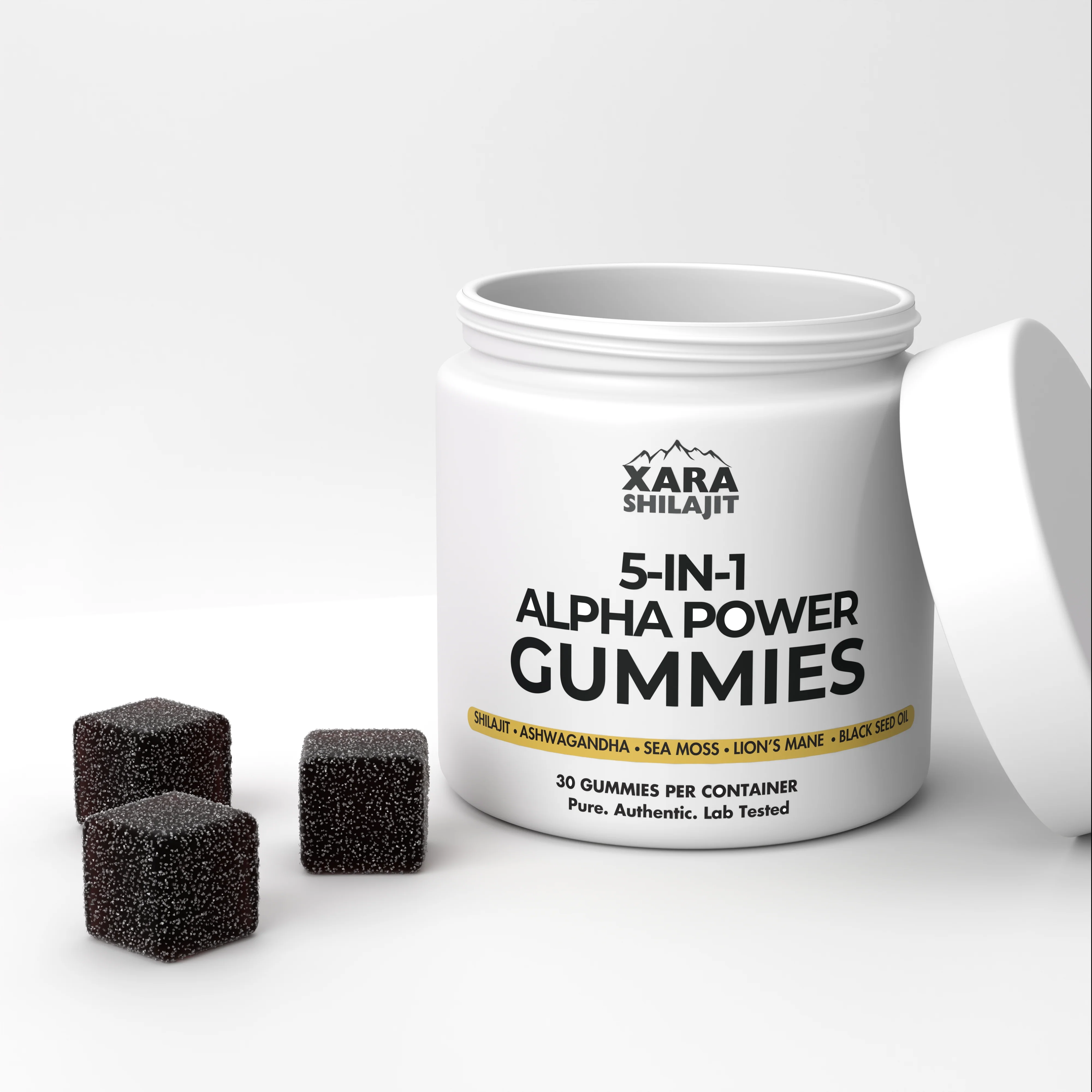 Xarashilajit® 5 in 1 Alpha wellness gummies - Image 9