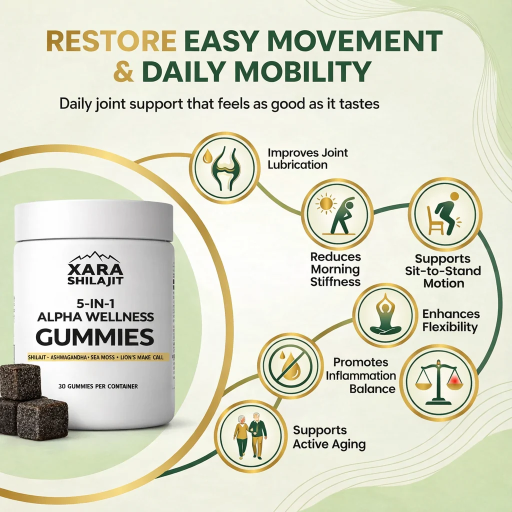 Sea Moss Alpha 5-In-1 Gummies Wellness Gummies For Joint Comfort & Mobility - Image 3