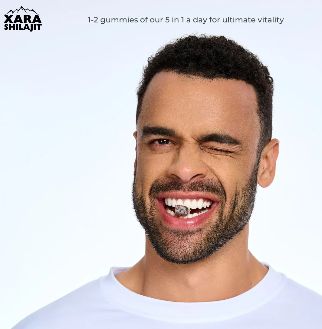Xarashilajit® 5 in 1 Alpha wellness gummies - Image 3