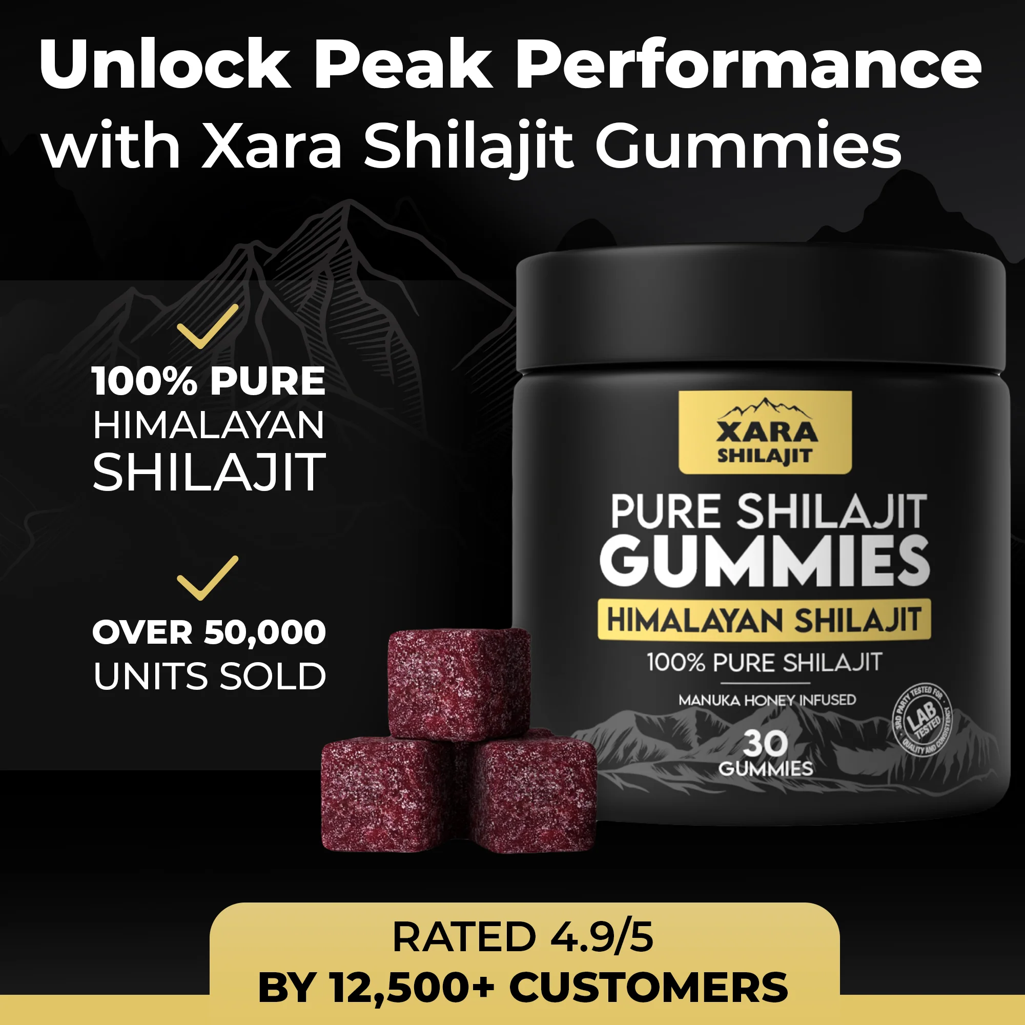 XARA® Pure Shilajit gummies - Image 5