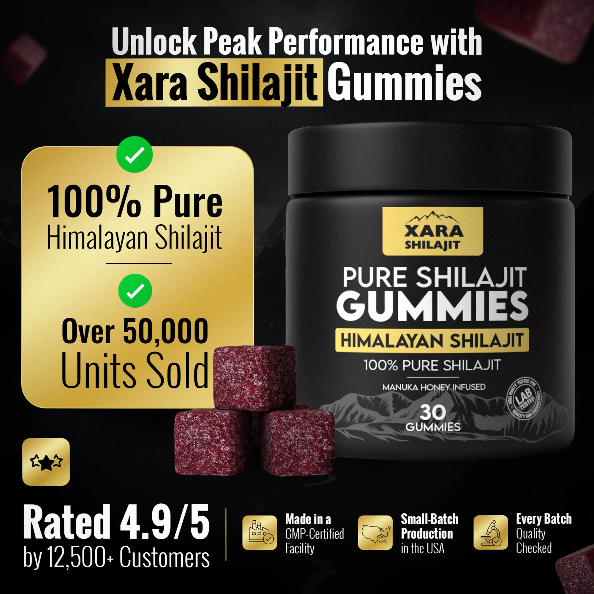 XARA SHILAJIT® Pure Shilajit Gummies - Image 12